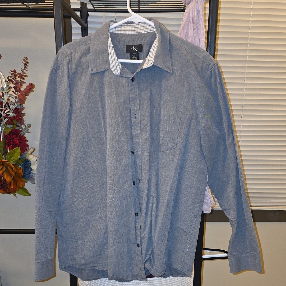 Gray Button Down - image 1